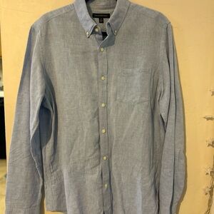 Banana Republic Light Blue Men's Casual Shirt